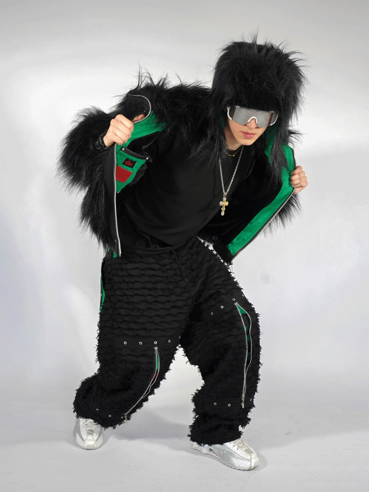 Balaclava Cruz Verde 3